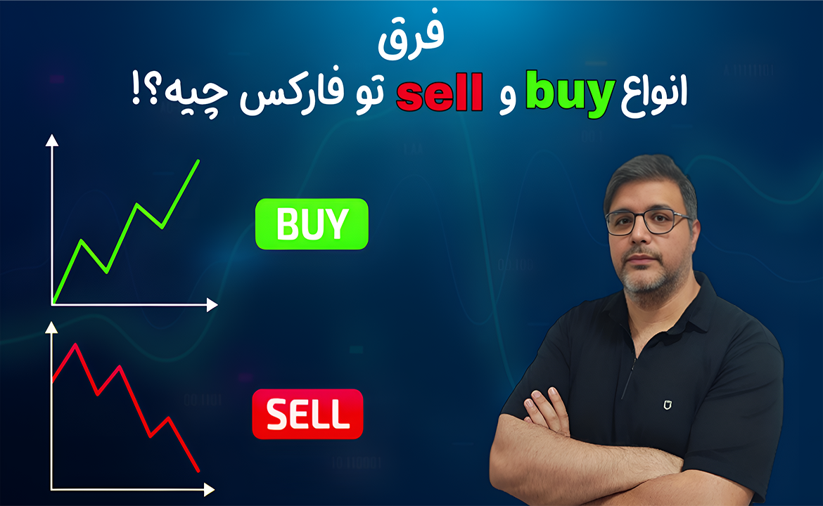 فرق انواع Buy و Sell در فارکس | Market, Limit, Stop چیه؟