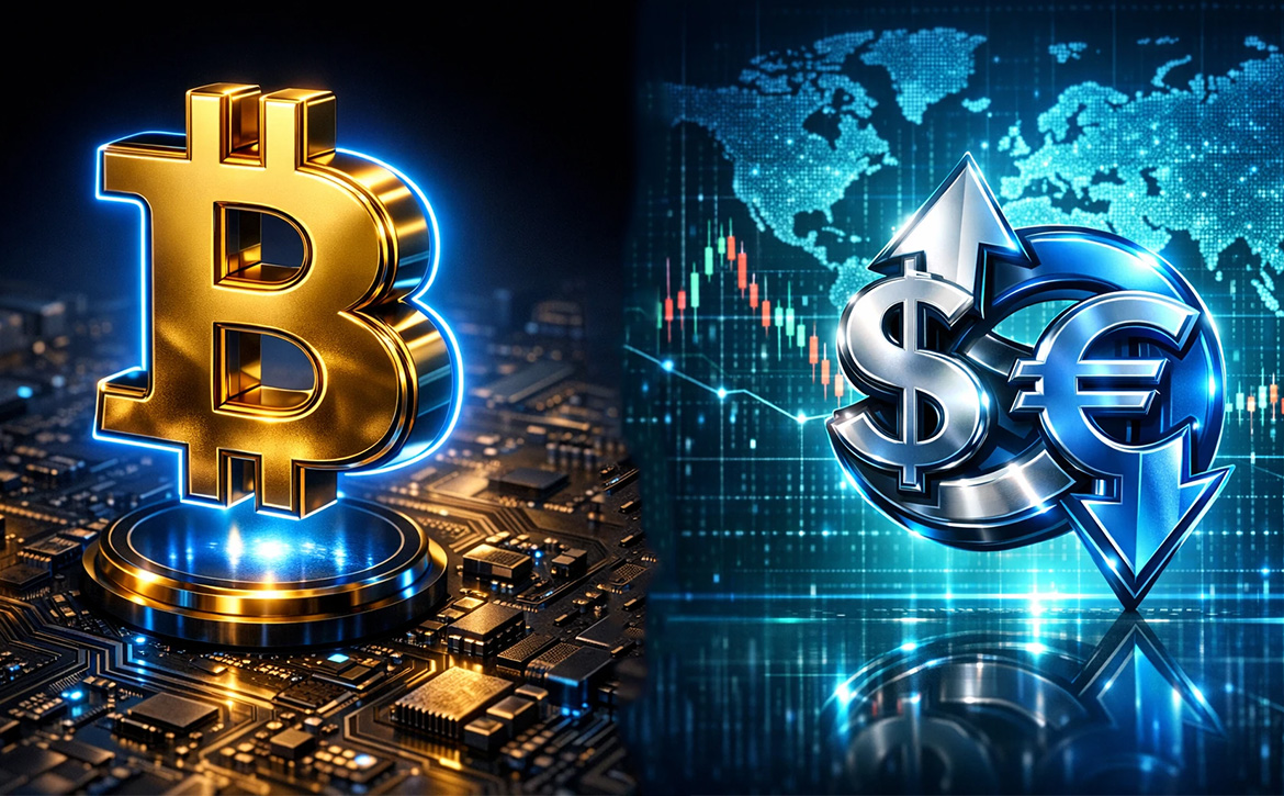 تفاوت بین فارکس و ارز دیجیتال